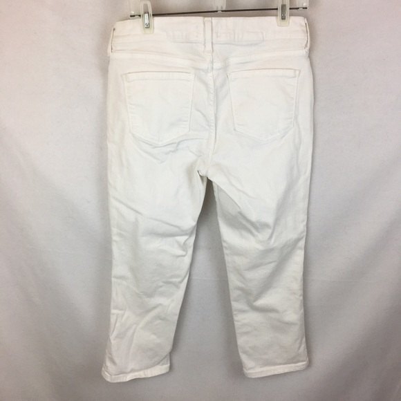 NYDJ White Dayla Capri Pants From Not Your Daughter’s Jeans 10P - Picture 4 of 8